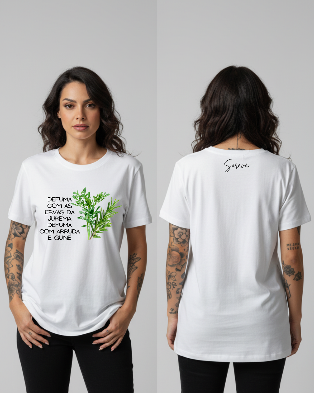 Camiseta Defuma com as Ervas da Jurema