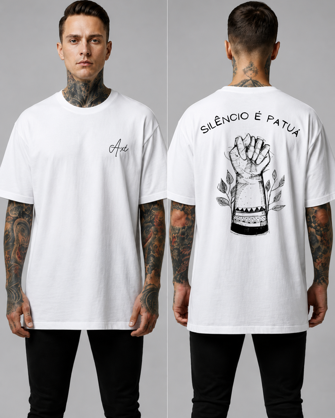 Camiseta Silêncio é Patuá