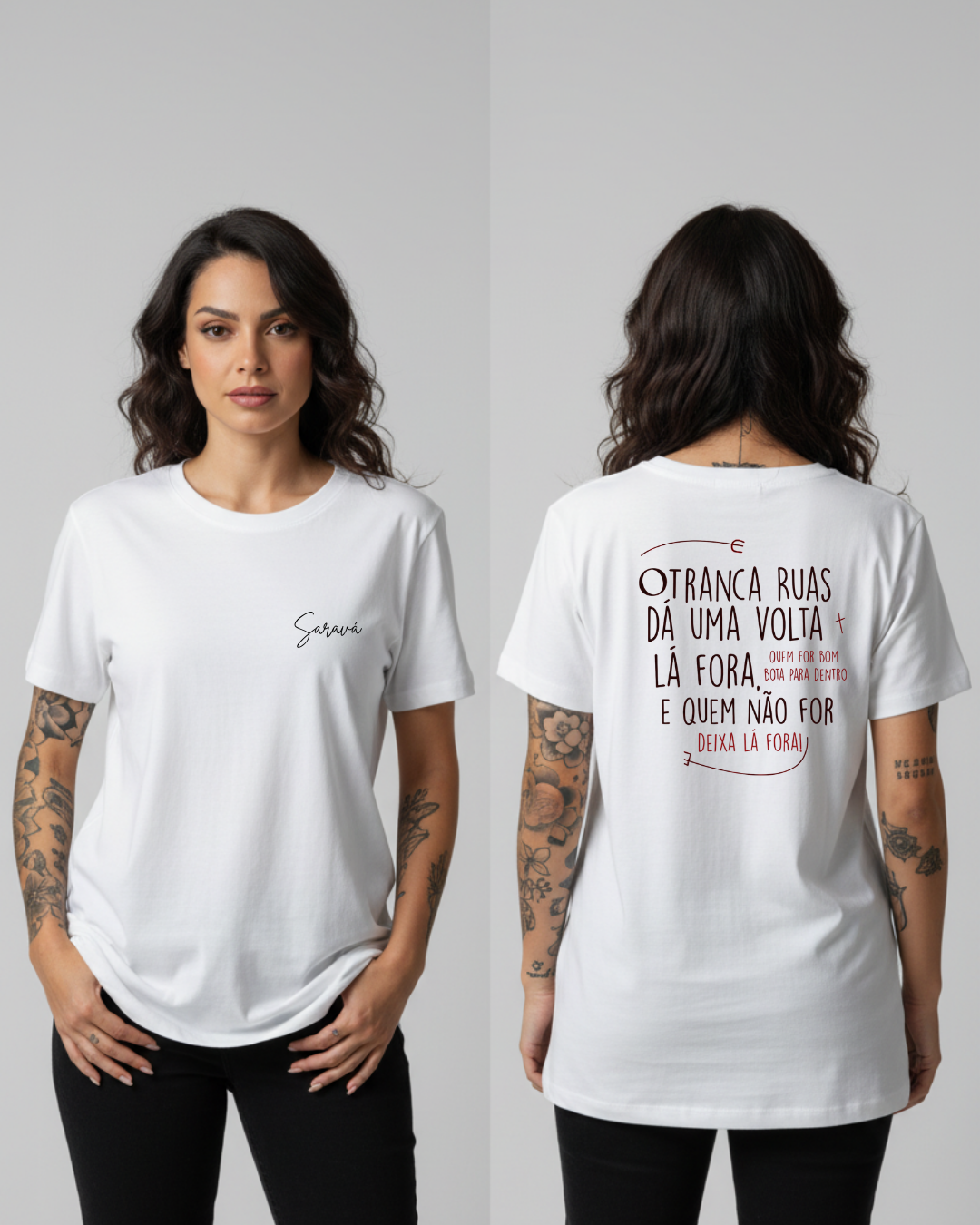 Camiseta Tranca Ruas
