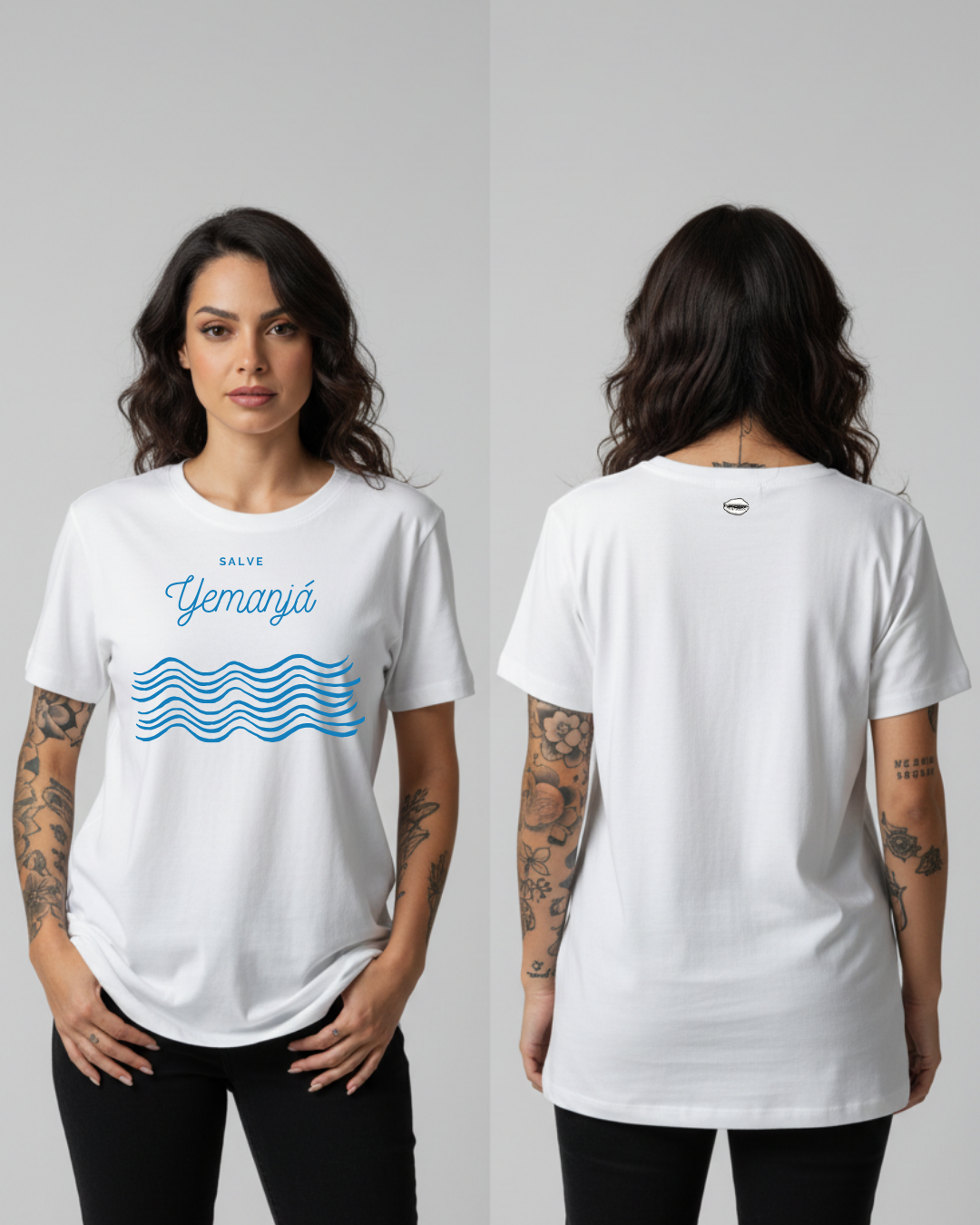 Camiseta Salve Iemanjá