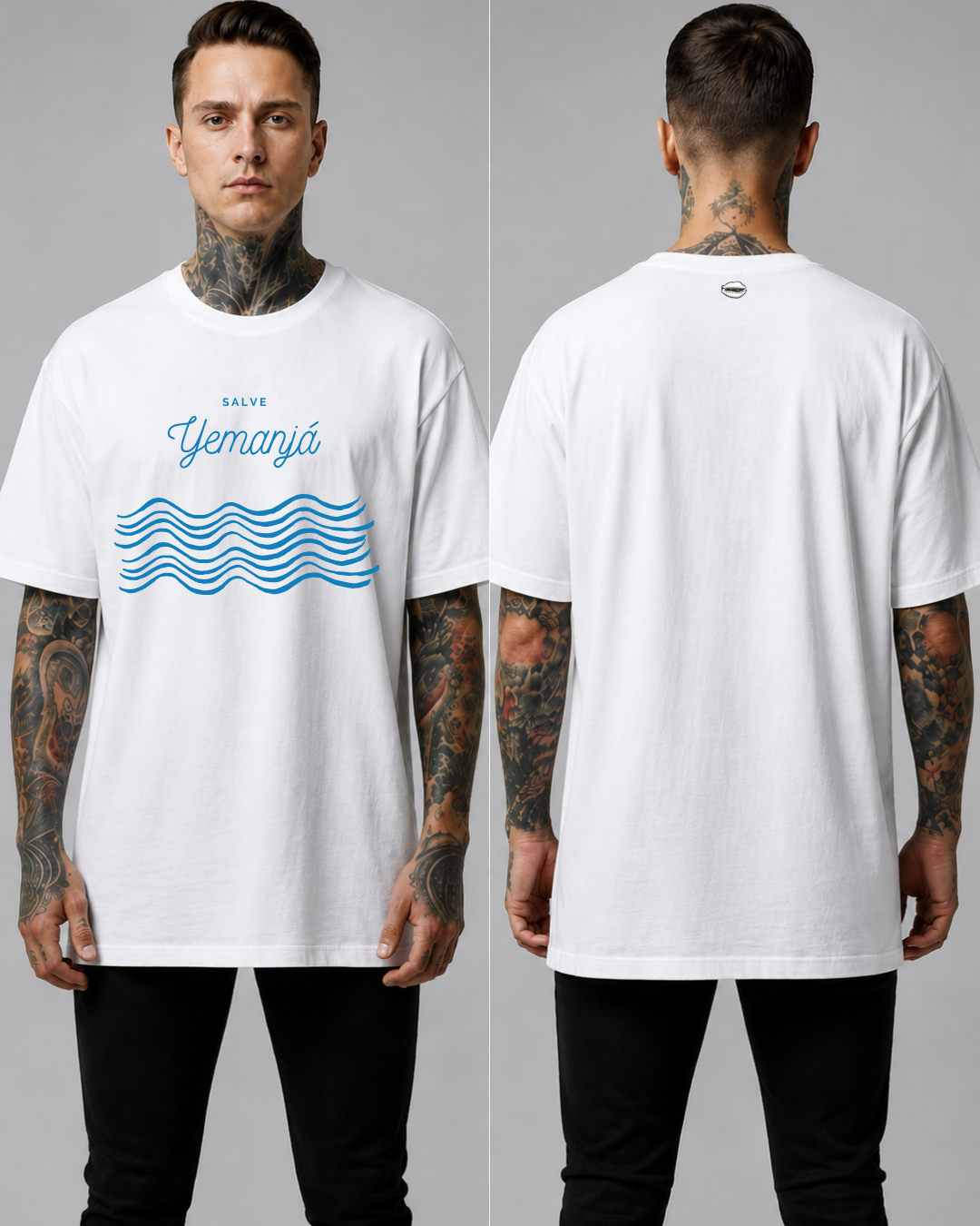 Camiseta Salve Iemanjá