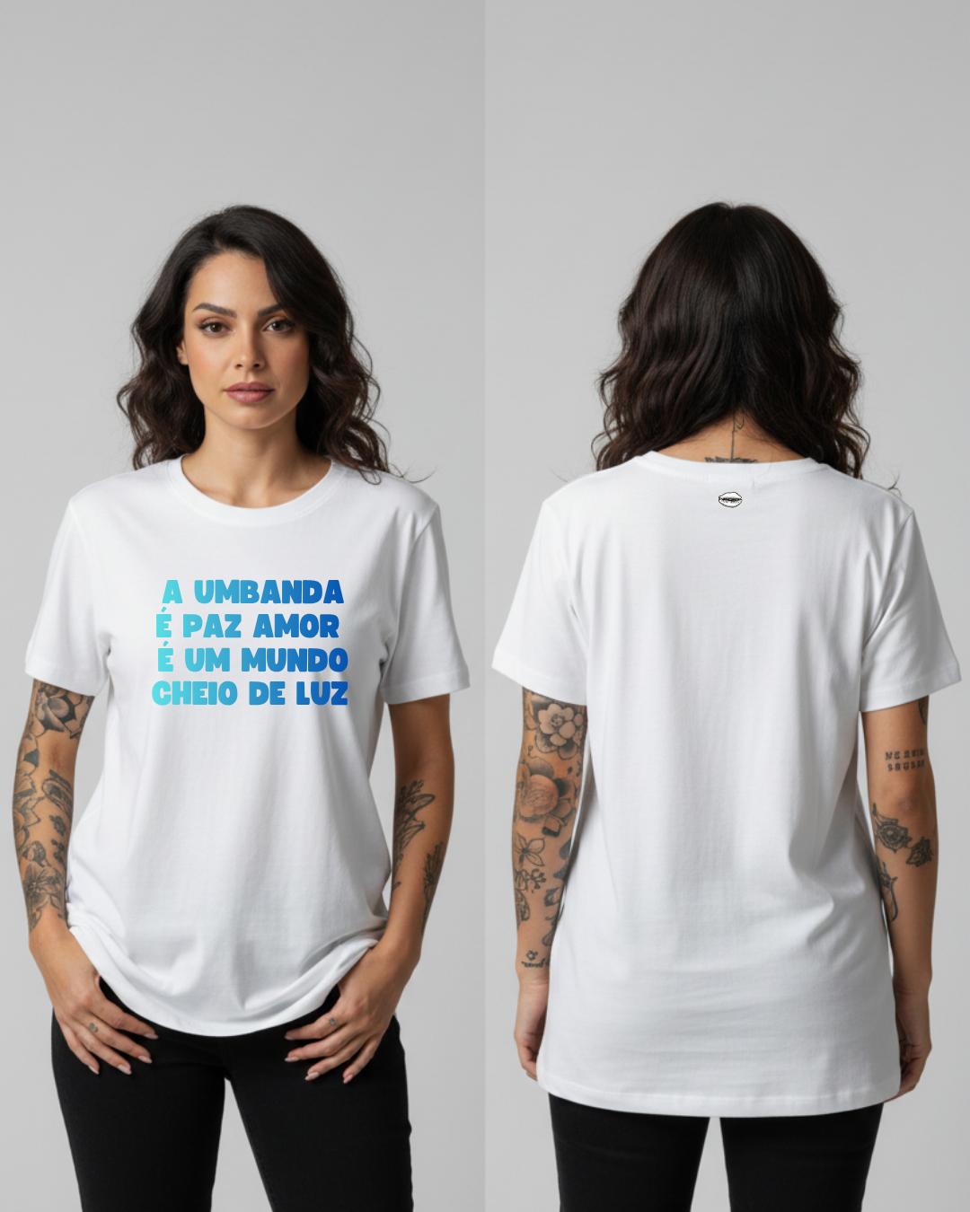 Camiseta A Umbanda é Paz e Amor