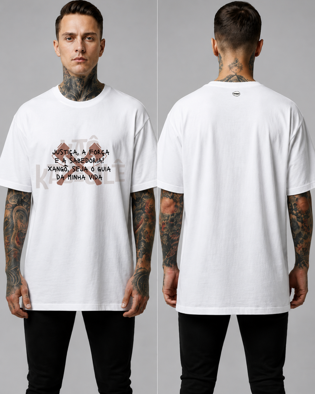 Camiseta Kaô Kabecilê Xangô
