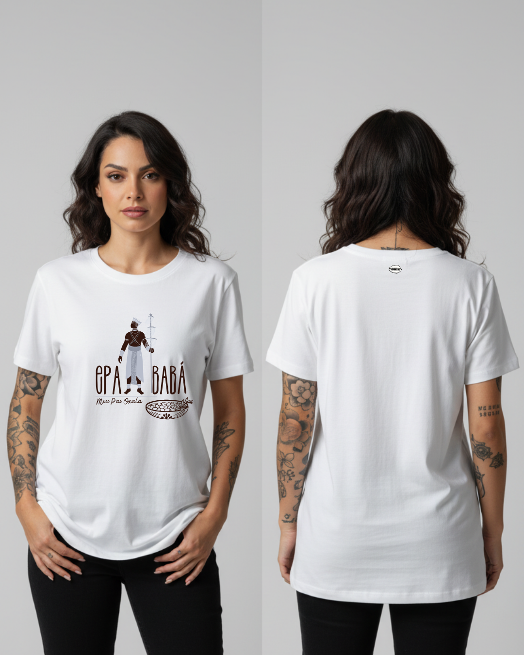 Camiseta Epa babá meu pai Oxalá