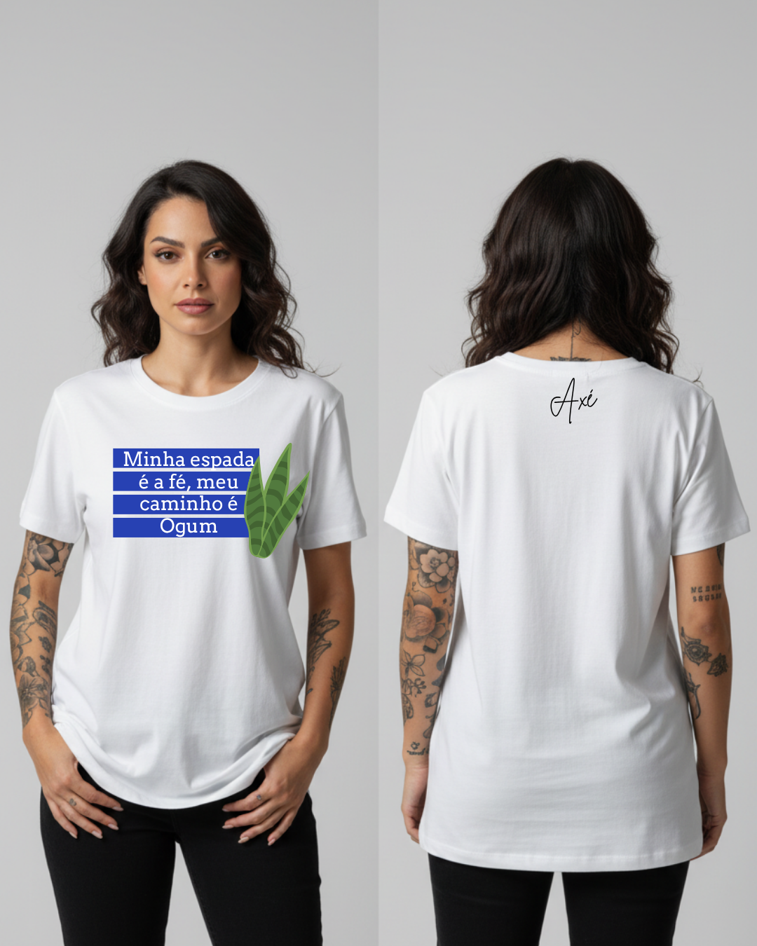 Camiseta Meu Caminho é Ogum