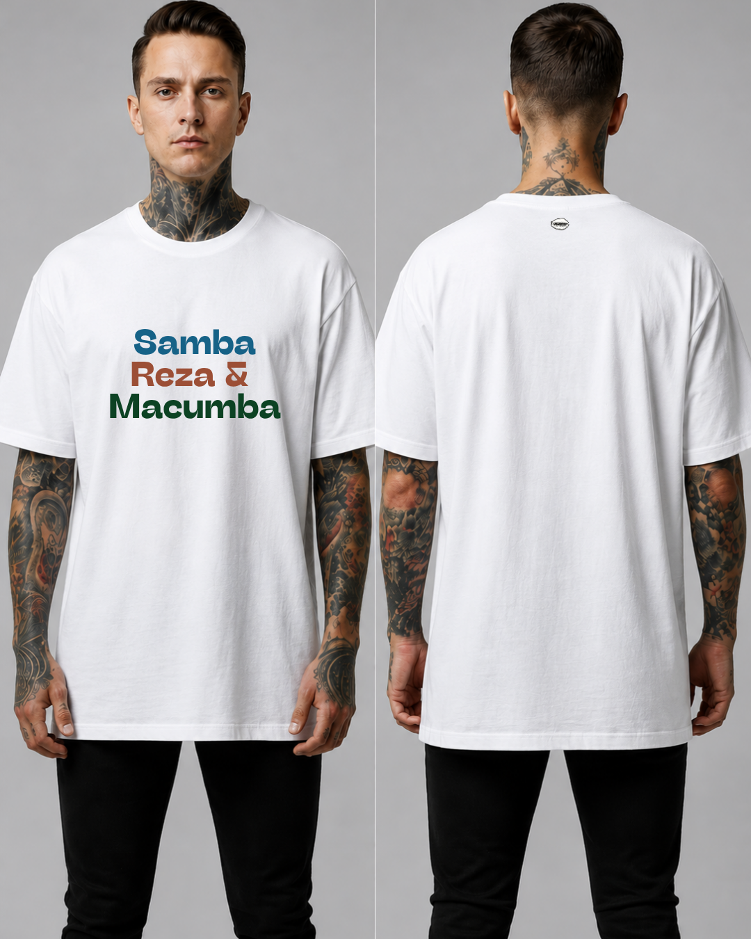 Camiseta Samba Reza e Macumba