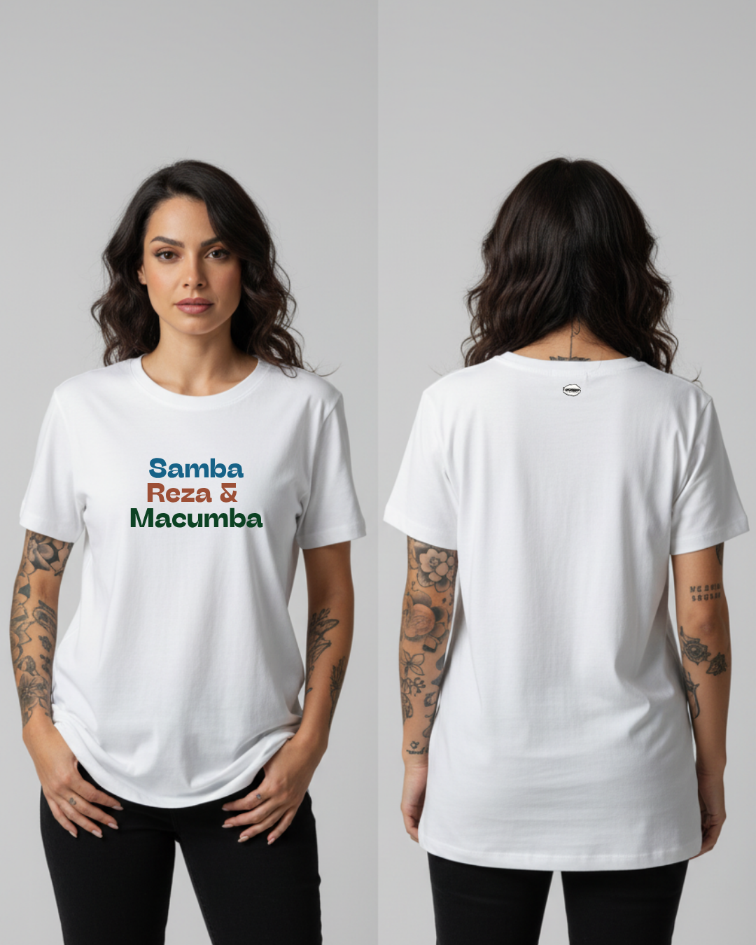 Camiseta Samba Reza e Macumba