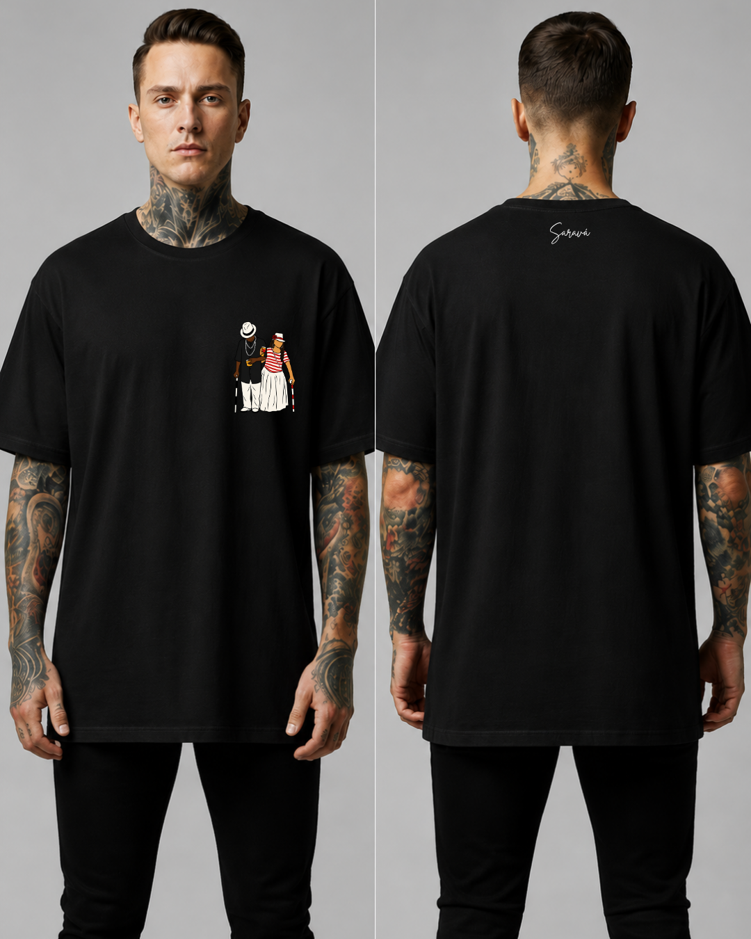 Camiseta Malandros