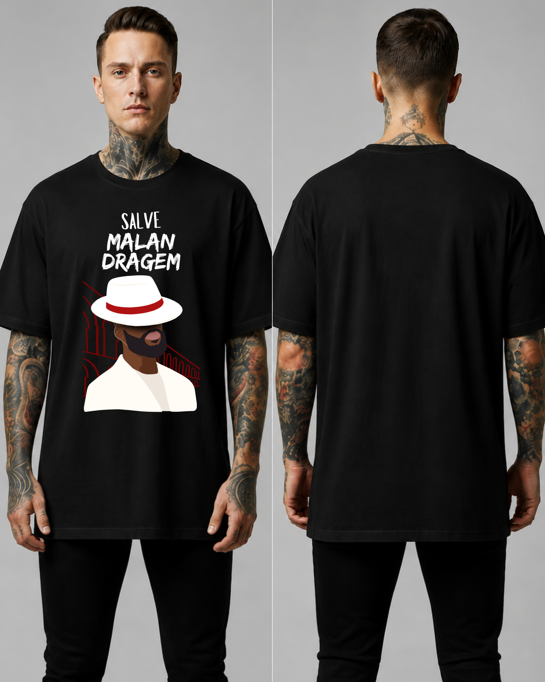 Camiseta Salve Malandragem