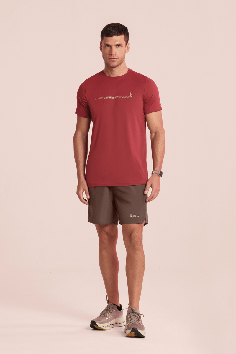 T-SHIRT POLIAMIDA BASICA MASC 77053