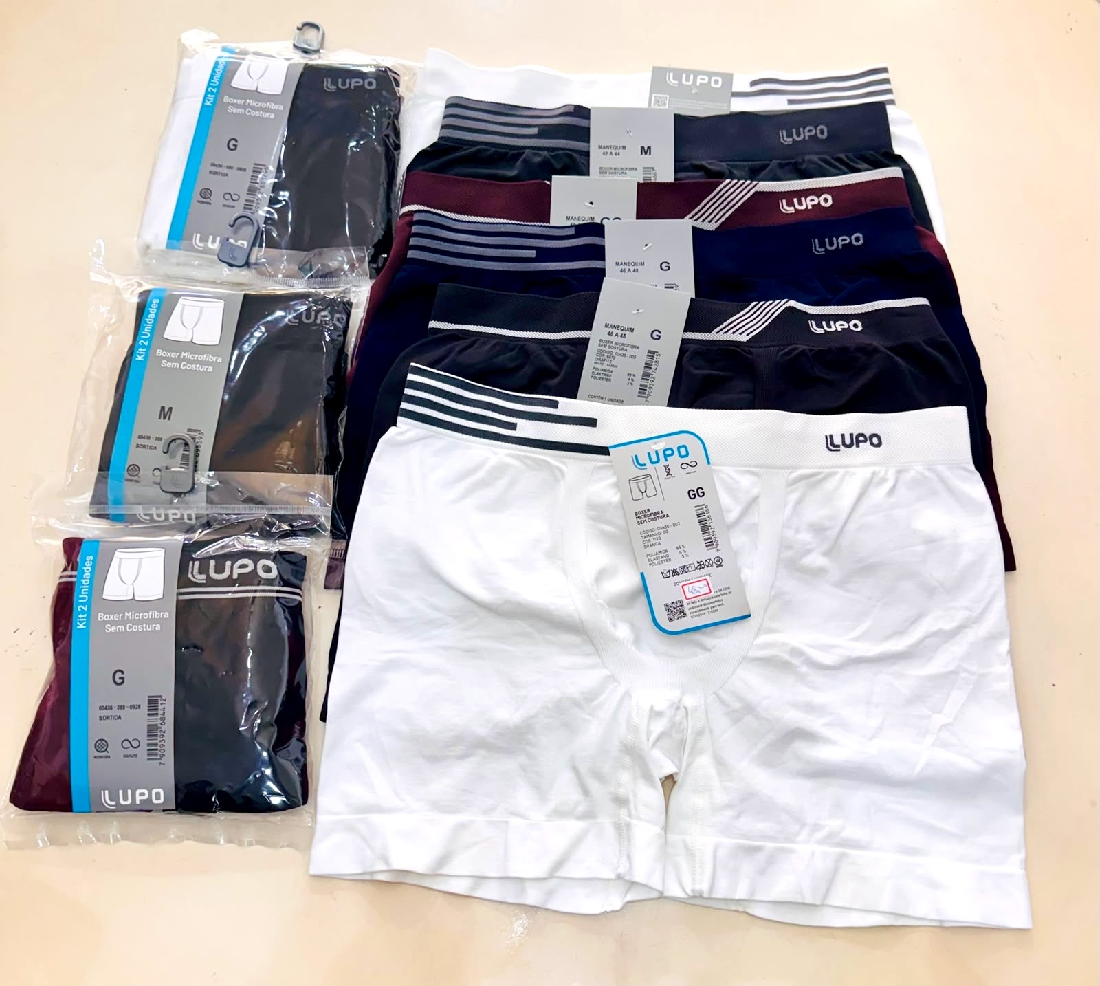 KIT CUECA LUPO 2 PÇS 436-0881