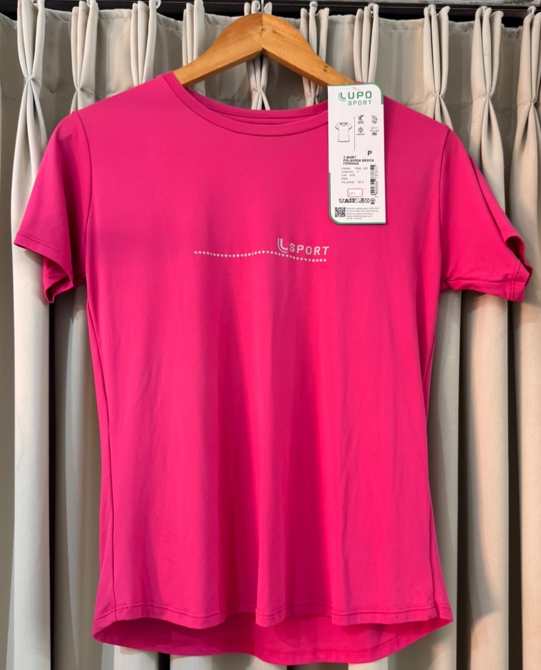 T-SHIRT BÁSICA FEMININA LUPO 77052