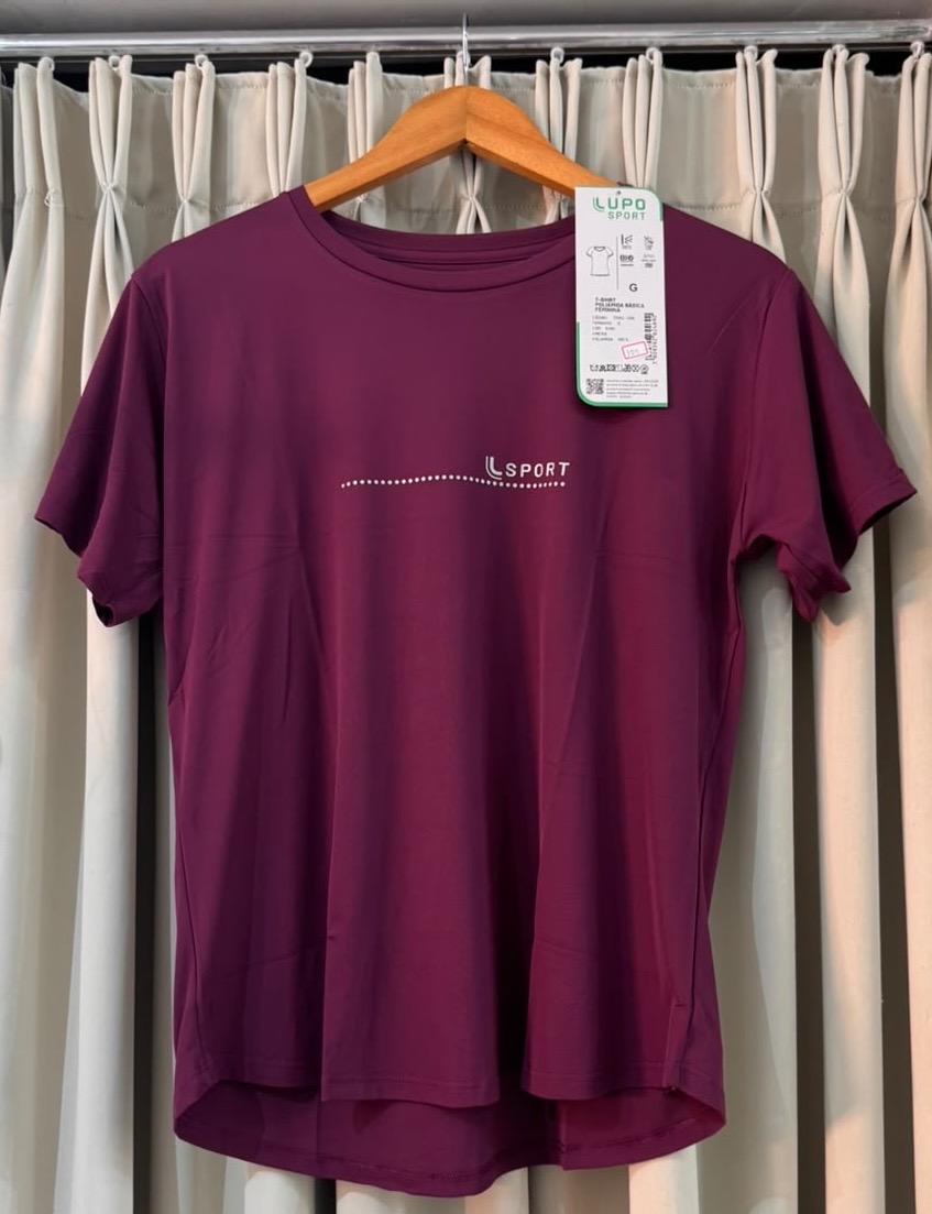 T-SHIRT BÁSICA FEMININA LUPO 77052