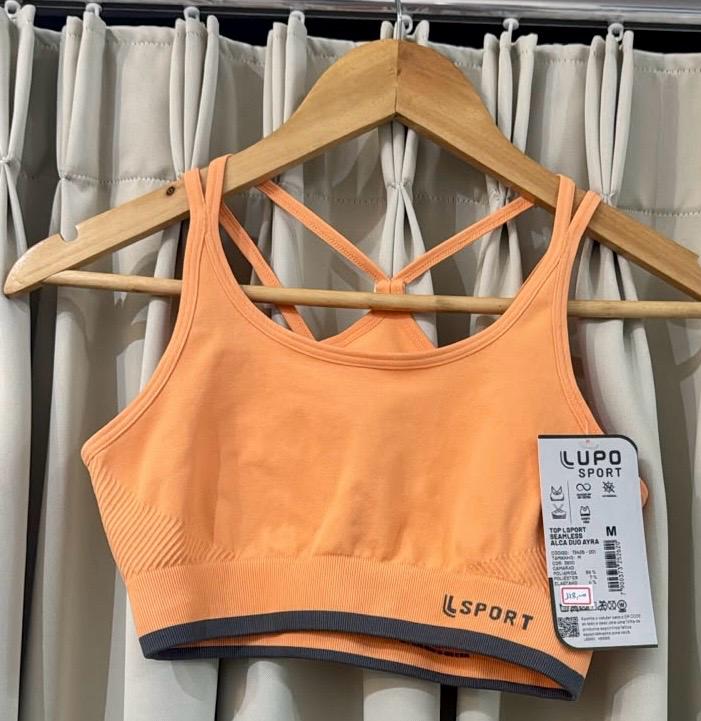 TOP LSPORT SEAMLESS ALÇA DUO AYRA LUPO 73405