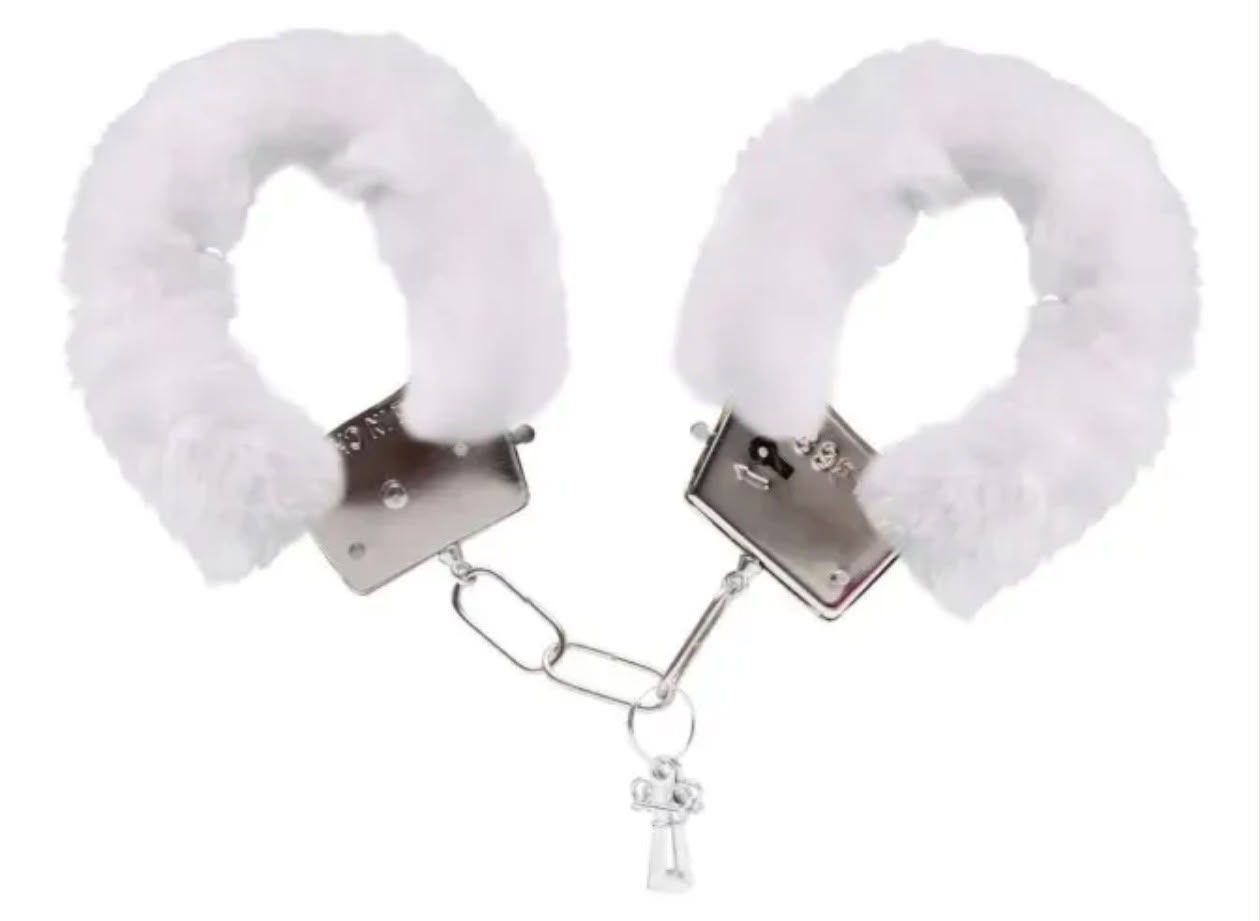 Algema Simples Metal com Pelúcia