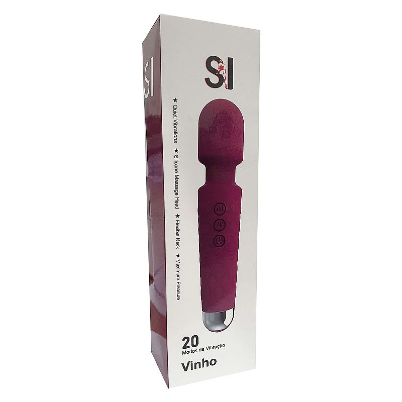 Varinha Mágica Vibrador Massageador Corporal Premium Importado