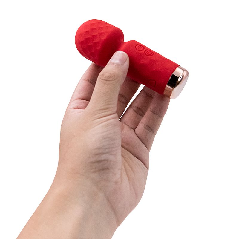 Mini Varinha Mágica Hero Vibrador Massageador Recarregável