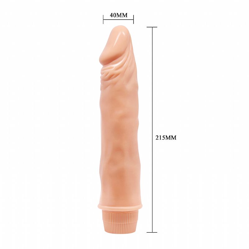Prótese Realística com Vibrador Barbara Dwarf Baile 21,5cm