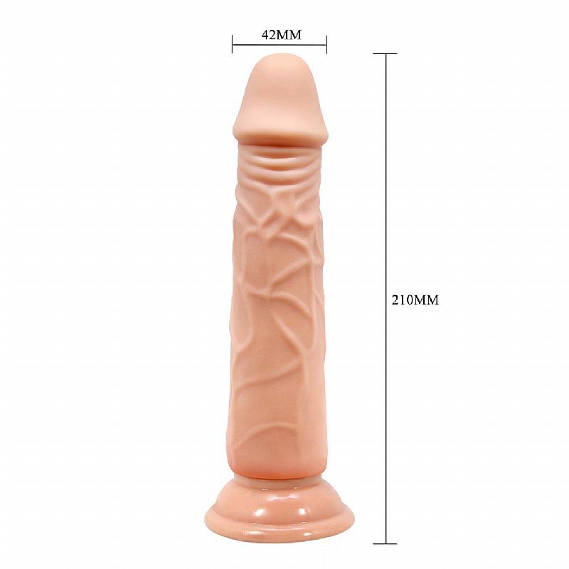 Prótese Realística com Ventosa Barbara Calvin Baile 21cm