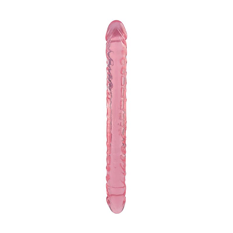 Dildo Duplo Realístico Flexível Ponta Dupla 33,5cm