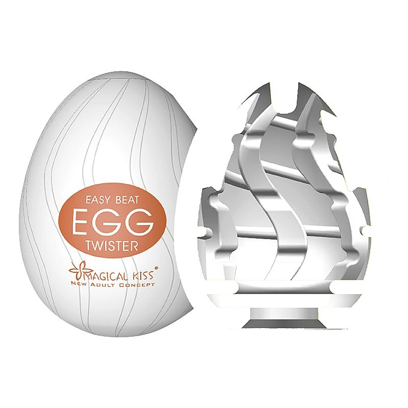 Masturbador Masculino Ovo EGG Magical Kiss Texturizado