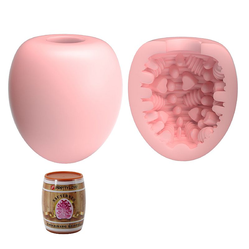Masturbador Masculino Discreto Formato de Barril Sauternes Pretty Love