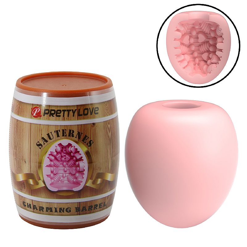 Masturbador Masculino Discreto Formato de Barril Sauternes Pretty Love
