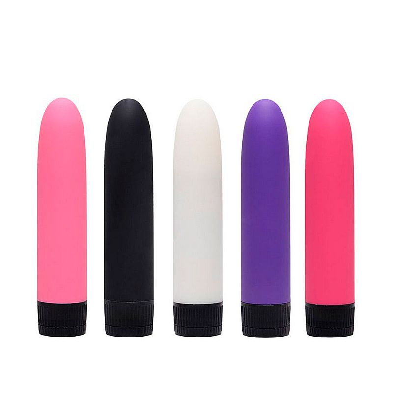 Vibrador Clássico Personal Liso 13cm Multivelocidade Preto
