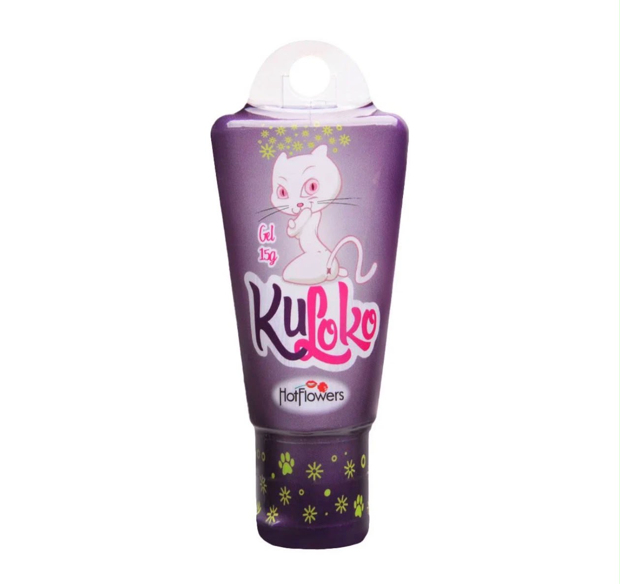 Gel Excitante Anal Kuloko Efeito Vibratório e Térmico 15g Hot Flowers