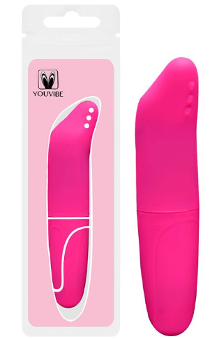 Mini Vibrador de Ponto G e Clitóris em ABS Rosa