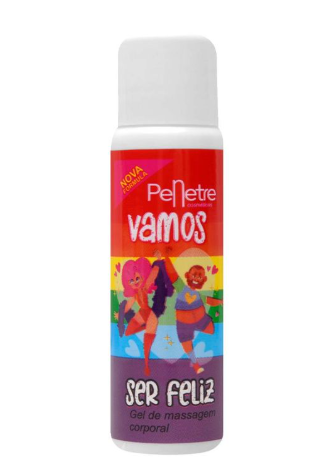 Gel de Massagem Corporal Vamos Ser Feliz 15ml Penetre Excitante