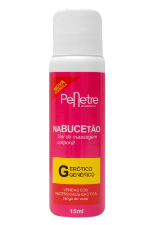 Gel Excitante de Massagem Nabucetão Erótico Genérico 15ml Penetre
