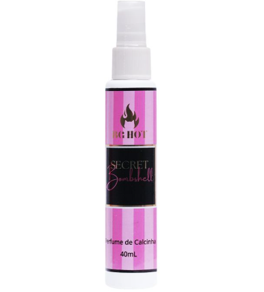Perfume de Calcinha e Lingerie Banho de Gata BG Hot 40ml Várias Fragrâncias