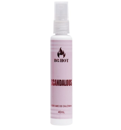 Perfume de Calcinha e Lingerie Banho de Gata BG Hot 40ml Várias Fragrâncias