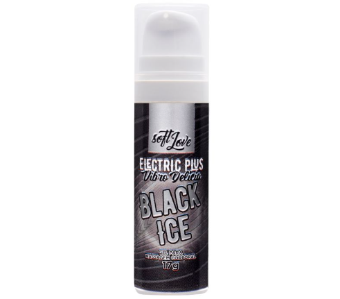 Gel Excitante Electric Plus Vibro Delícia Black Ice 17g Soft Love