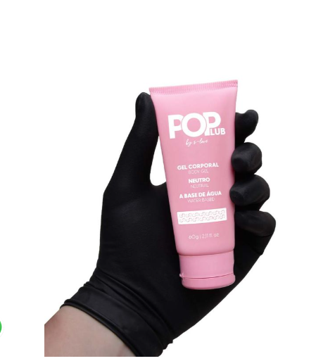 Gel Lubrificante Corporal Neutro Pop Lub 60g Sensual Love