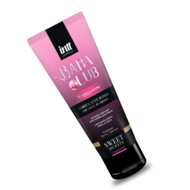 Gel Lubrificante Íntimo Baba Lub Chiclete Tutti-Frutti 50ml Intt