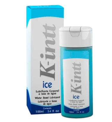 Gel Lubrificante Corporal K-Intt Ice Refrescante 100ml Intt à Base de Água
