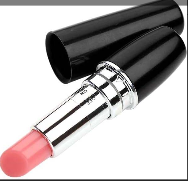 Mini Vibrador Bullet Formato de Batom Discreto a Pilha