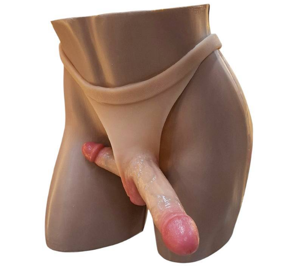 Cinta Peniana Strap-On Duplo com Prótese de Penetração Simultânea