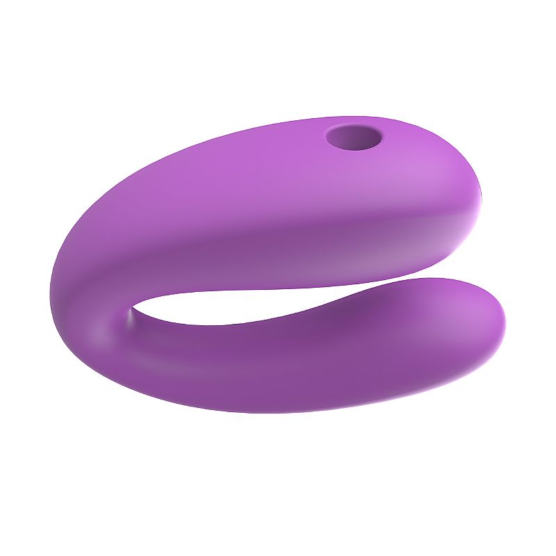 Vibrador de Casal Flexível Vebe S-Hande Formato em U à Bateria