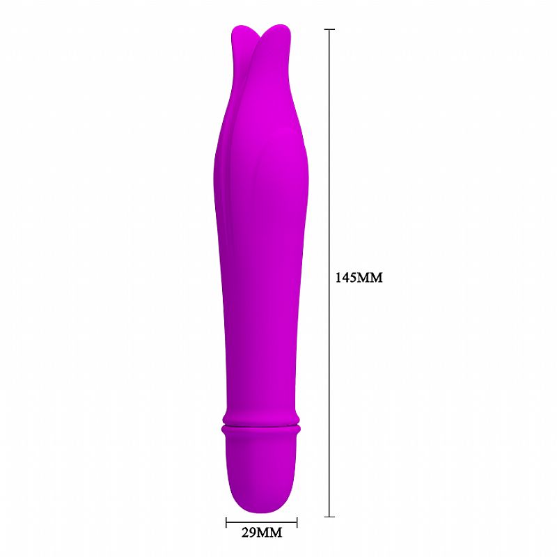 Mini Vibrador de Silicone 10 Funções Edward Pretty Love a Pilha