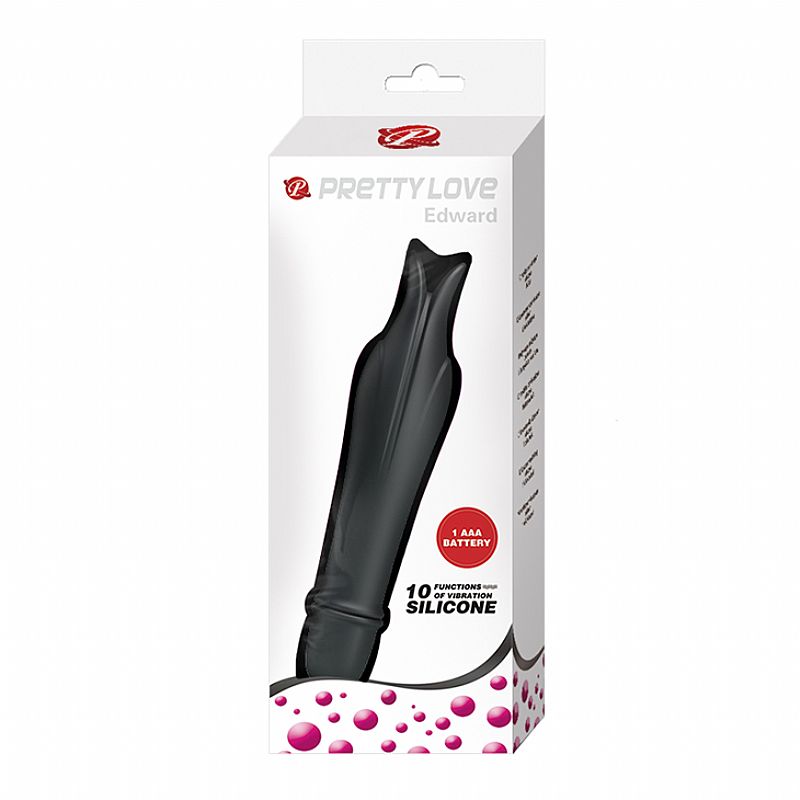 Mini Vibrador de Silicone 10 Funções Edward Pretty Love a Pilha