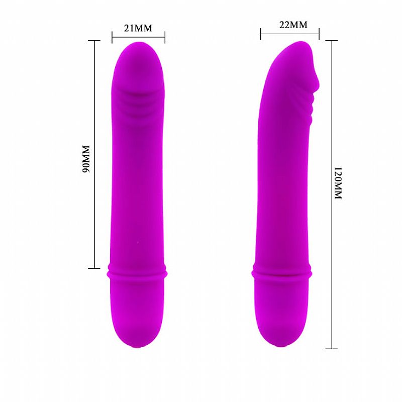Vibrador Realista de Silicone 10 Funções Beck Pretty Love a Pilha