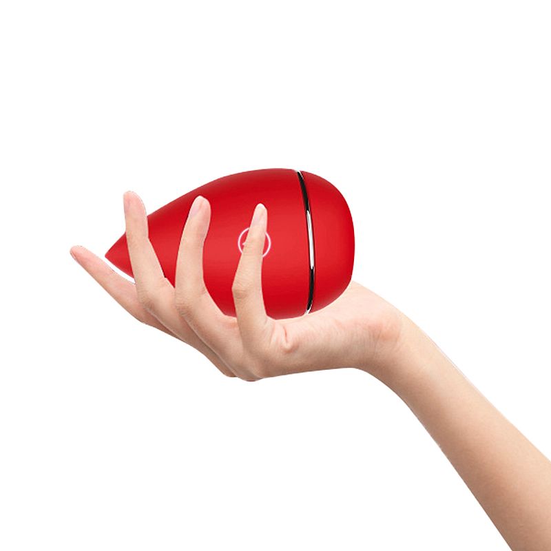 Mini Vibrador Bullet Secreto Formato Esponja de Maquiagem Recarregável