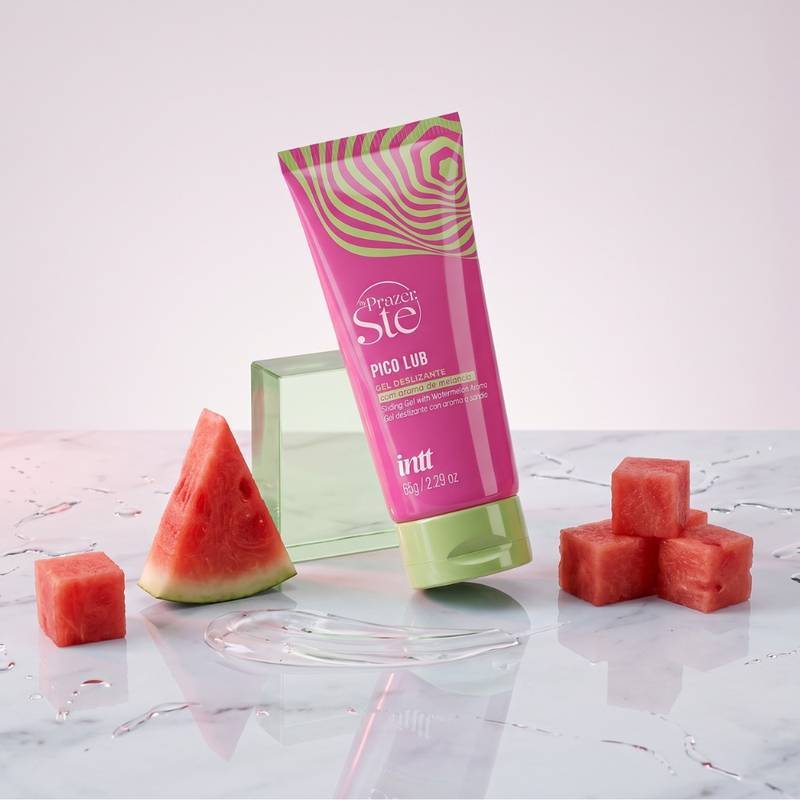 Gel Deslizante Íntimo Pico Lub Melancia By Ste 65g Intt