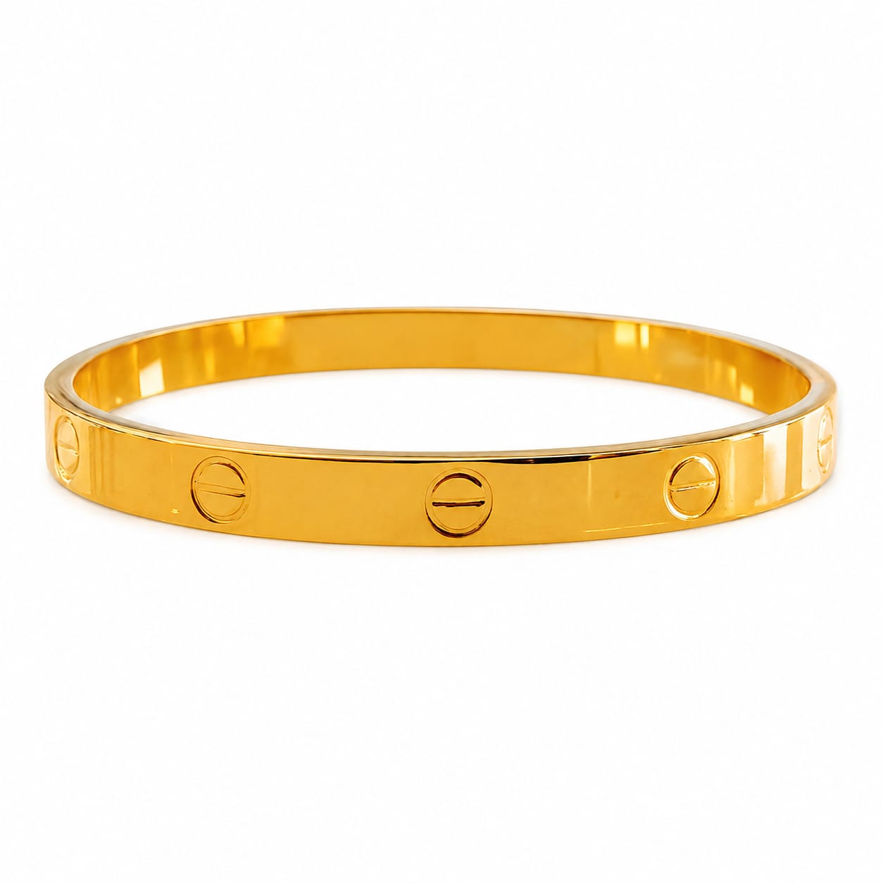 Bracelete Dourado Inspiração Elegante