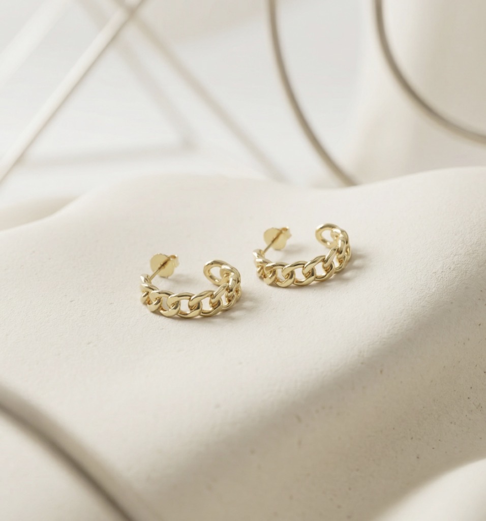 Argola Premium - Banhado Ouro 18k