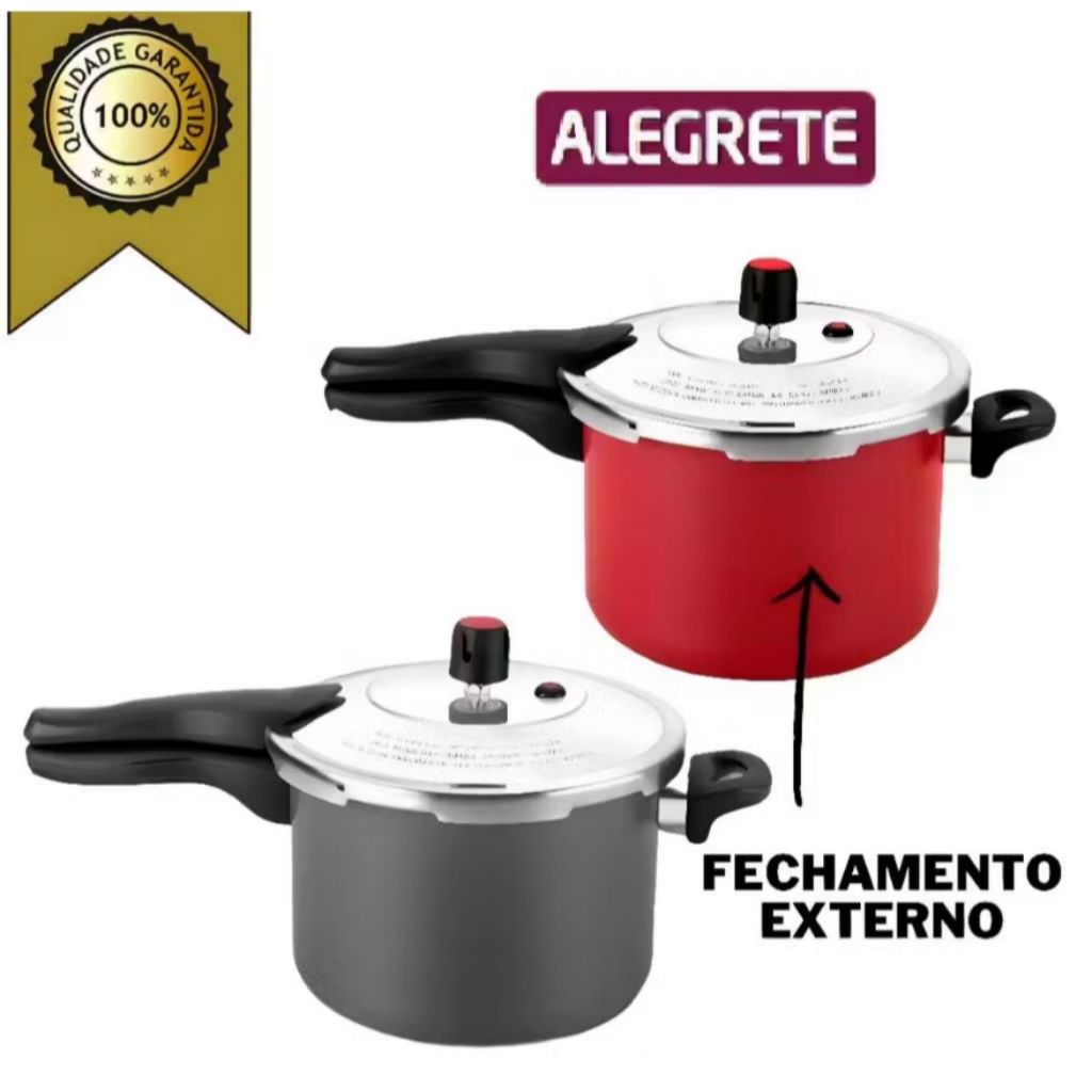 Panela de Pressão 4,5 Litros Antiaderente