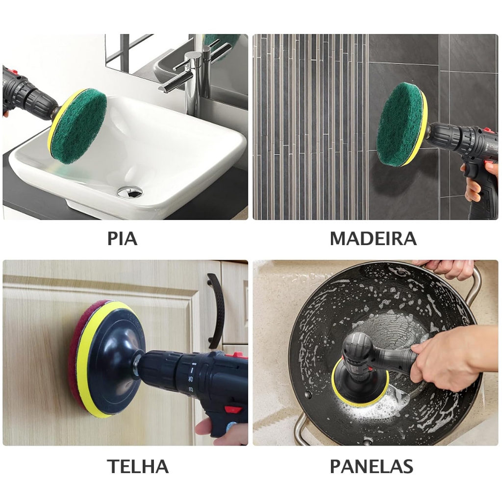 Kit Completo de Limpeza Automotiva